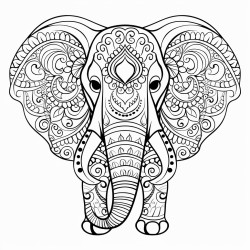 mandala elephant