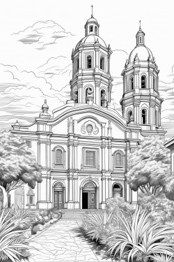 iglesia de un pueblo mgico