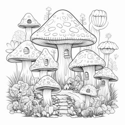 halloween mushroom