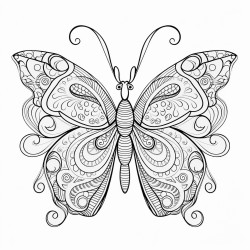 butterfly mandala