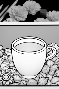 sunday morning coffee and relaxing