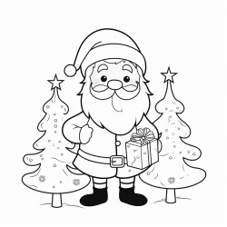 christmas coloring page