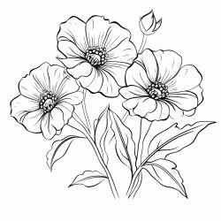 watercolor flowers