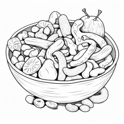 trail mix snacks food in bold and easy