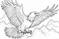 aigle  tte blanche