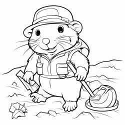 archaeologist mole