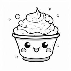 custard creamy dessert
