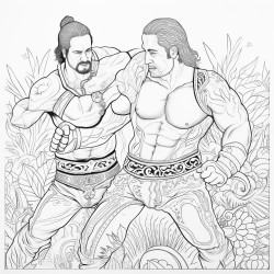 wrestlers
