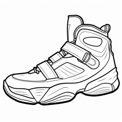 a basketball shoe with a socklike fit and a flexible outsole