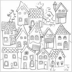 4 houses 1 nest