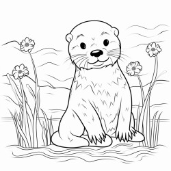 cute otter