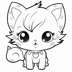kawaii cute chibi kitty furry