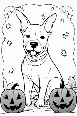 halloween bull terrier