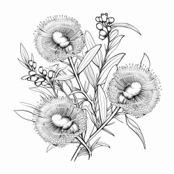 bottlebrush flowers