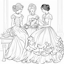 ladies tea party dresses in 2024