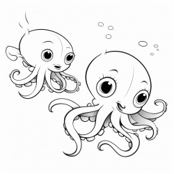 octopus and squid racing
