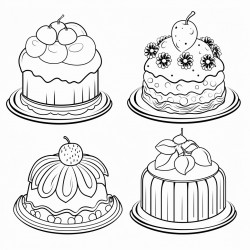 lemon cakes perfect for a spring or summer day