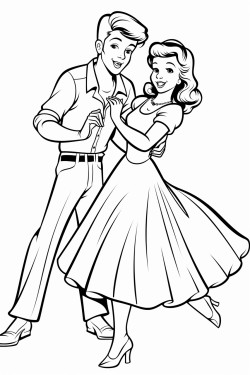 pareja que baila pasacalle