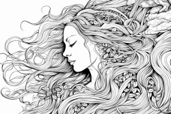 a woman in a natural place that embrace a tree