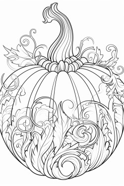 great pumpkin with a mandala inside