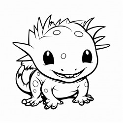 monster axolotl pop smile
