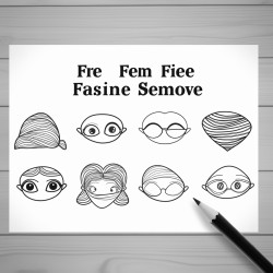 five sense in word form