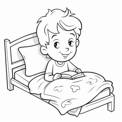 a child waking up