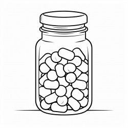 a closed container of rolled bubble gum