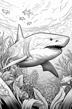 great white shark