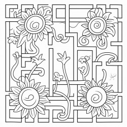 summer maze puzzle