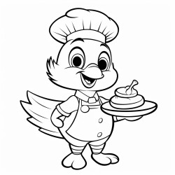 pastry chef bird