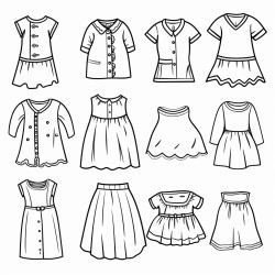 set of clothes
