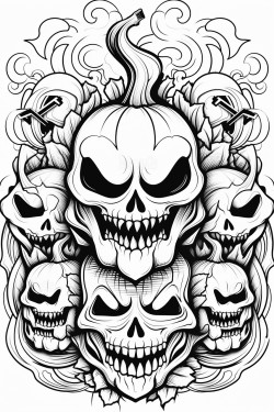 halloween pumpkins scary