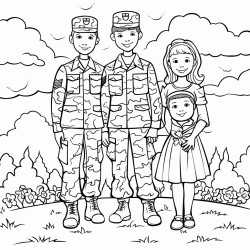 children of military families
