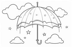 umbrella sky