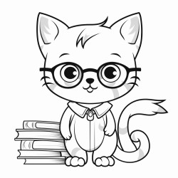 librarian cat