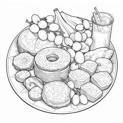 snacks and breakfast