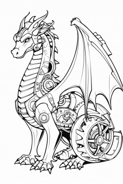 steampunk dragon