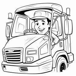 commercial truck driver