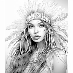native american woman