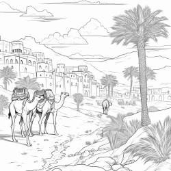 saharan desert morocco