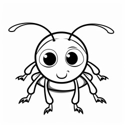 a cute beetle