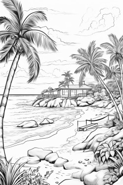 paisajes hermosos con playa montaas praderas