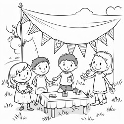 garden party decorations