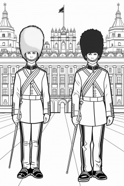 changing ceremony of united kingdom kings guard
