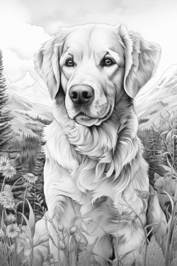 a dog in a forest near crested butte colorado