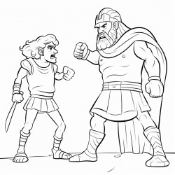 goliath mocking david