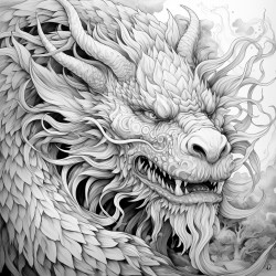 trippy dragon