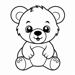 cute baby bear