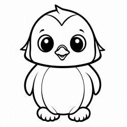 cute penguin